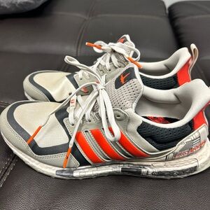 Adidas Gray and Orange Sneakers Star Wars x Adidas Collab